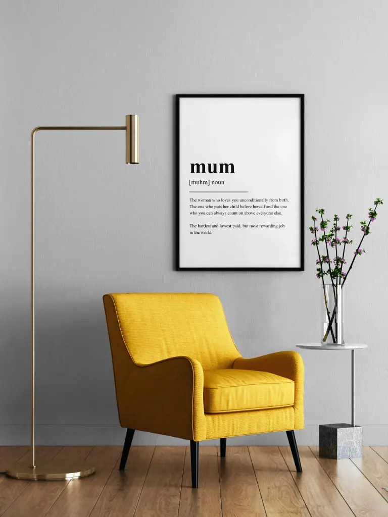 Mum Poster - Definition Posters - Wall Art