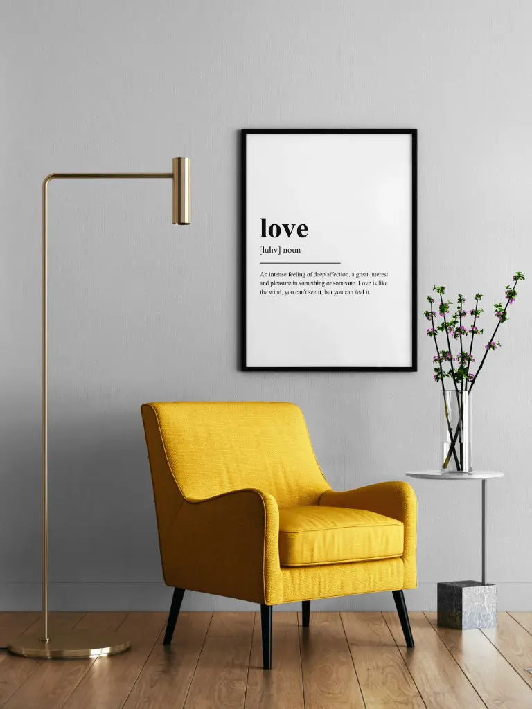 Love Poster - Definition Posters - Wall Art