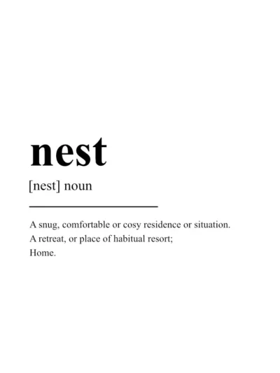 Nest Poster - Definition Posters - Wall Art