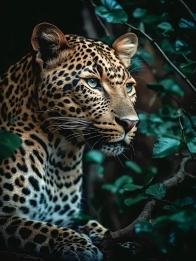 Leopardens vila Poster